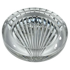 Original crystal glass ashtray by Mario Cioni, Italy, 1970s