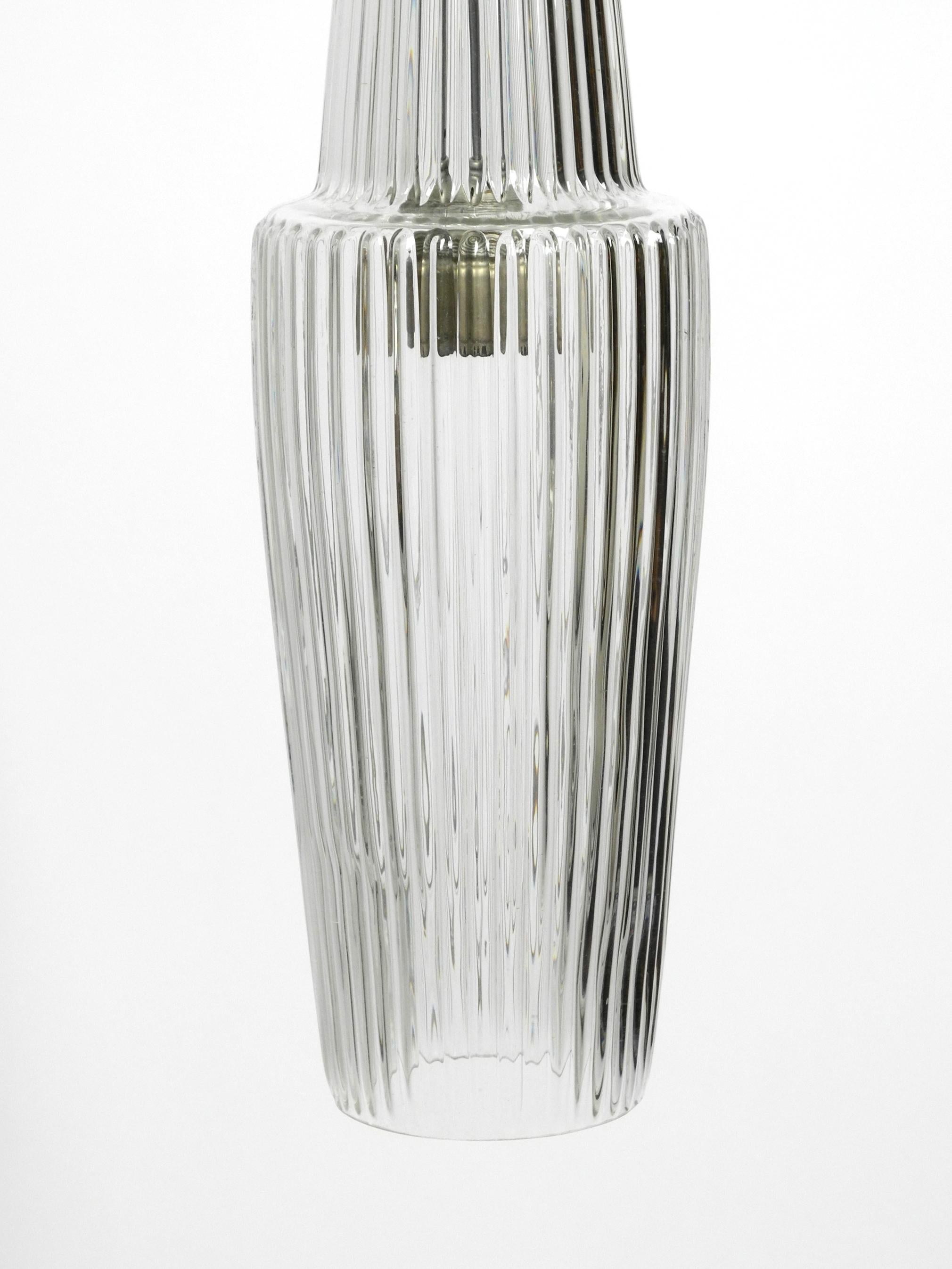 Original crystal glass pendant lamp 'Pisa' by Aloys Ferdinand Gangkofner  For Sale 3