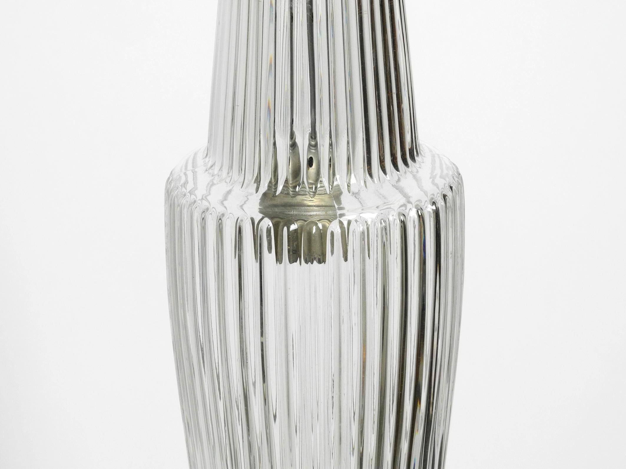 Original crystal glass pendant lamp 'Pisa' by Aloys Ferdinand Gangkofner  For Sale 6