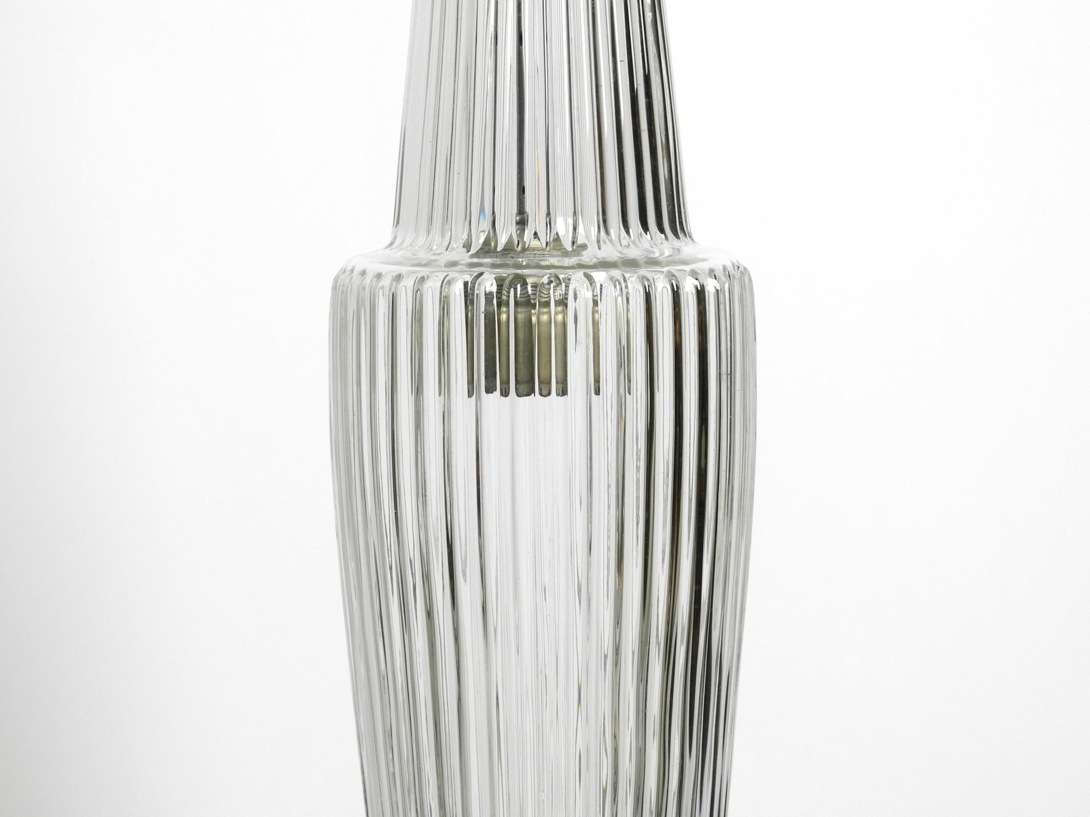 Original crystal glass pendant lamp 'Pisa' by Aloys Ferdinand Gangkofner  For Sale 7