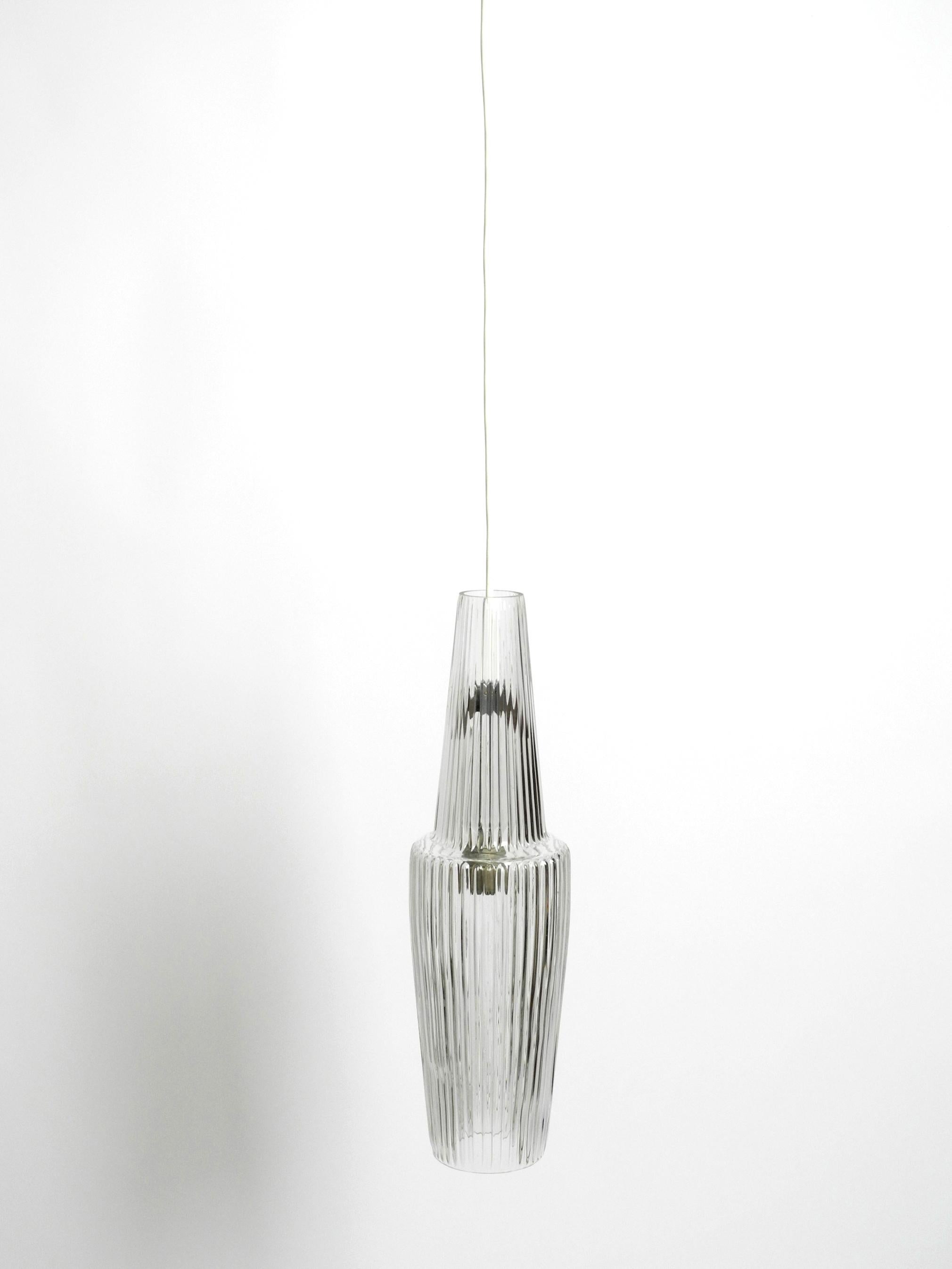 Original crystal glass pendant lamp 'Pisa' by Aloys Ferdinand Gangkofner  For Sale 8