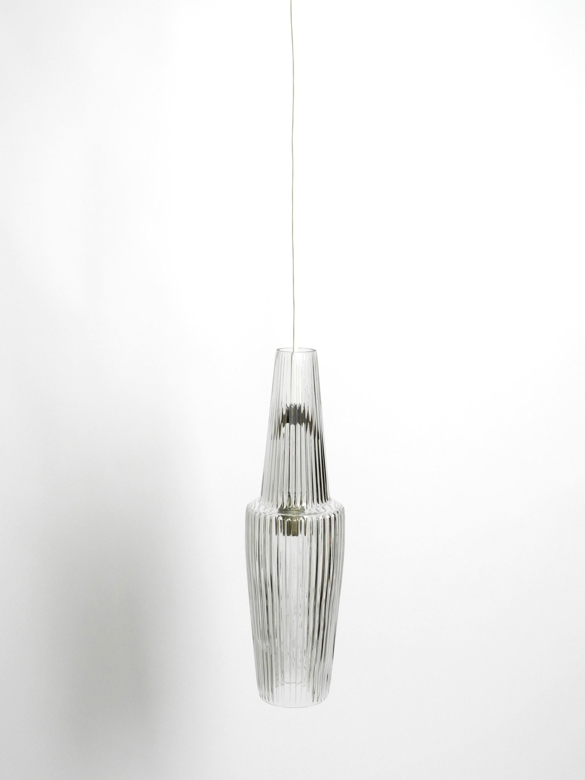 Original crystal glass pendant lamp 'Pisa' by Aloys Ferdinand Gangkofner  For Sale 10