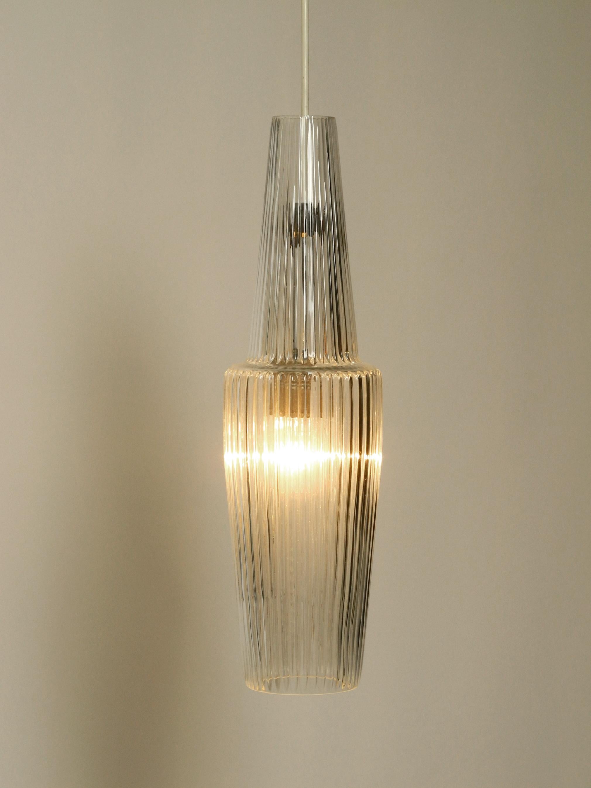 Original crystal glass pendant lamp 'Pisa' by Aloys Ferdinand Gangkofner  For Sale 11