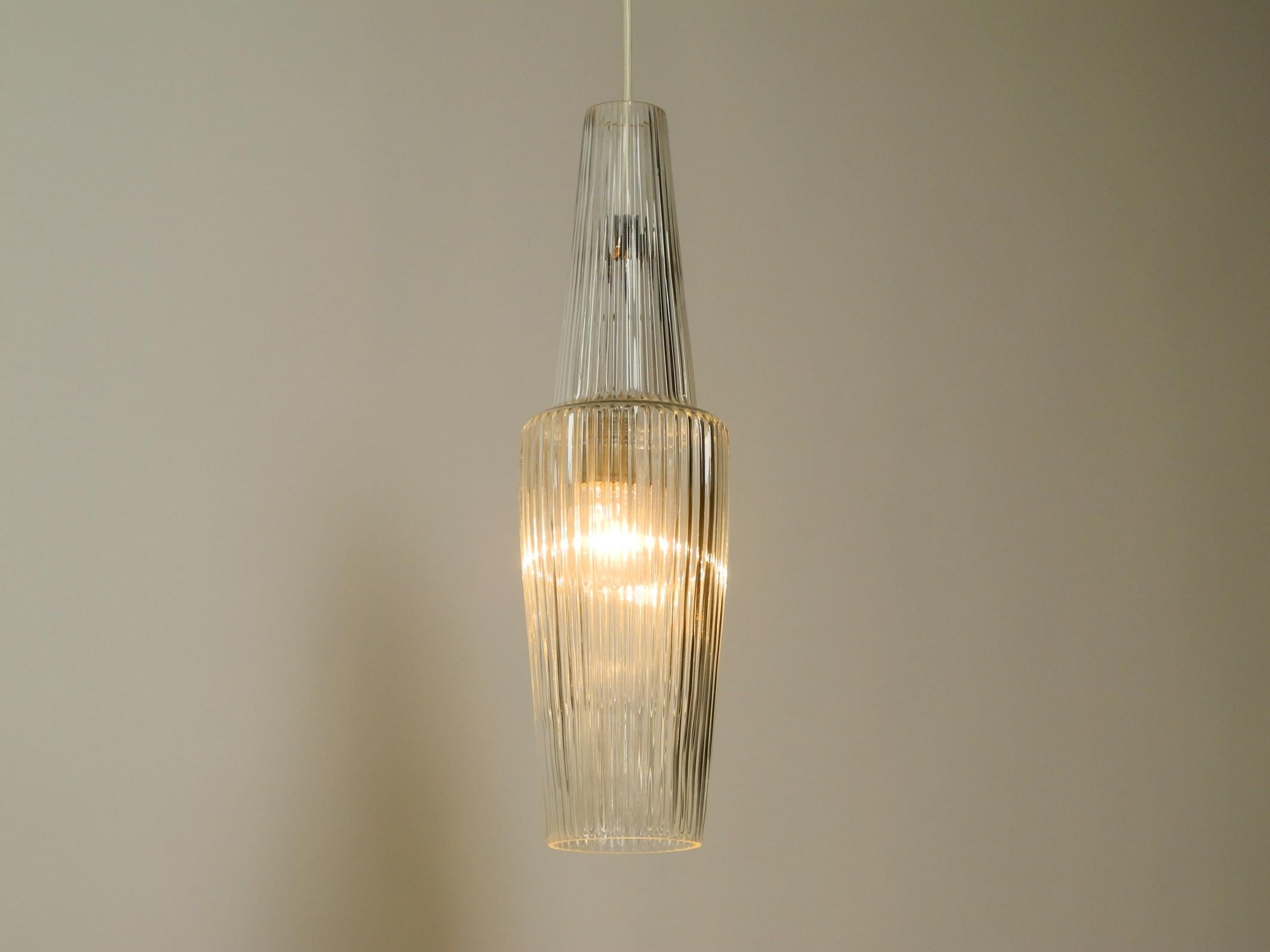 Original crystal glass pendant lamp 'Pisa' by Aloys Ferdinand Gangkofner  For Sale 12