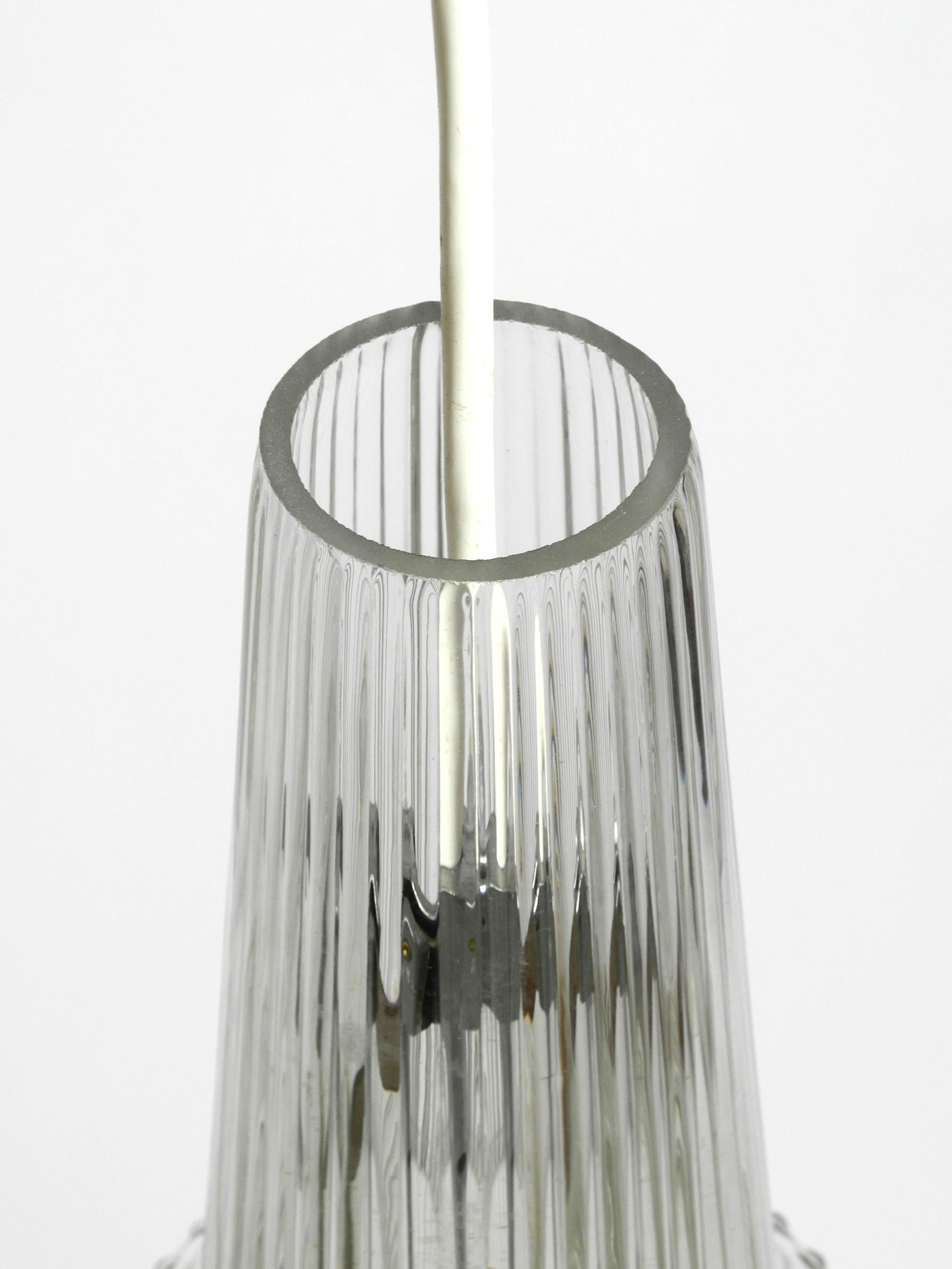 Crystal Original crystal glass pendant lamp 'Pisa' by Aloys Ferdinand Gangkofner  For Sale