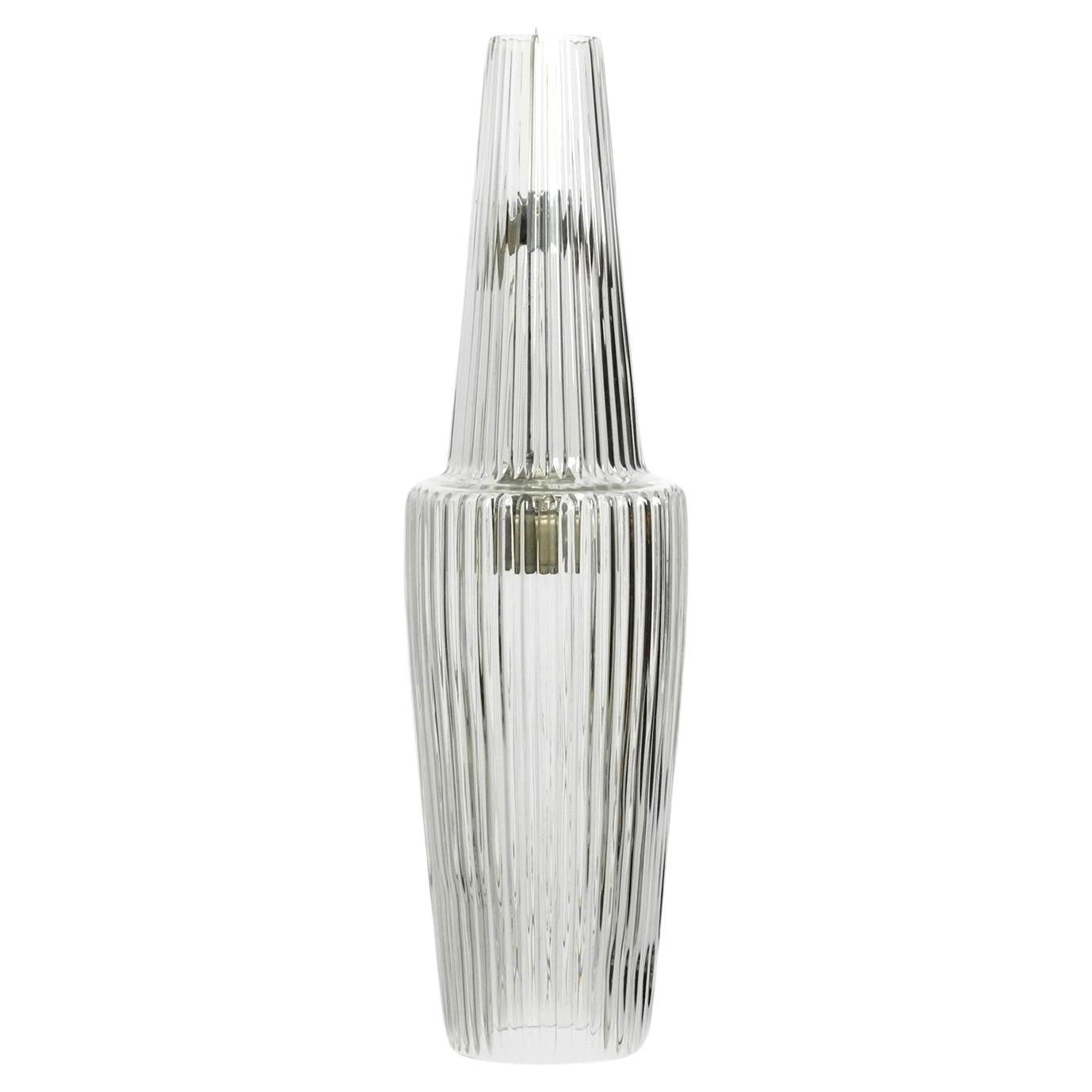 Original crystal glass pendant lamp 'Pisa' by Aloys Ferdinand Gangkofner 