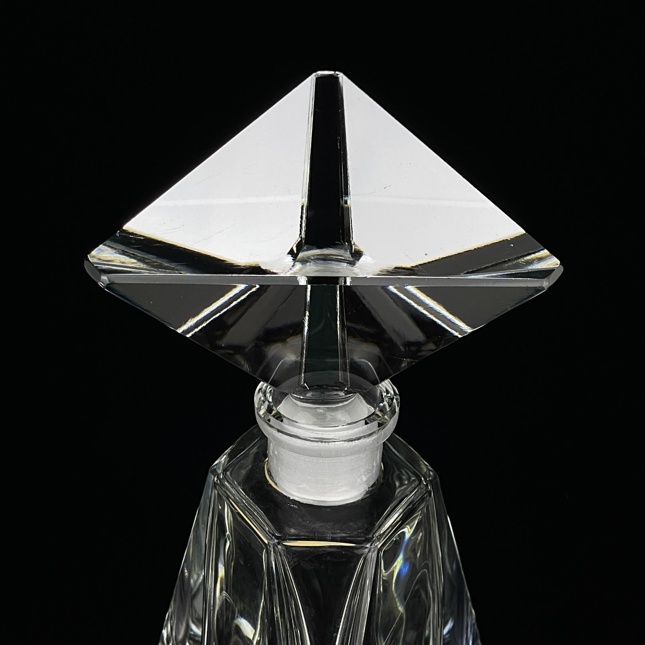Original crystal perfume bottle by Italo Varisco for Varisco, Italy, 1960s For Sale 7