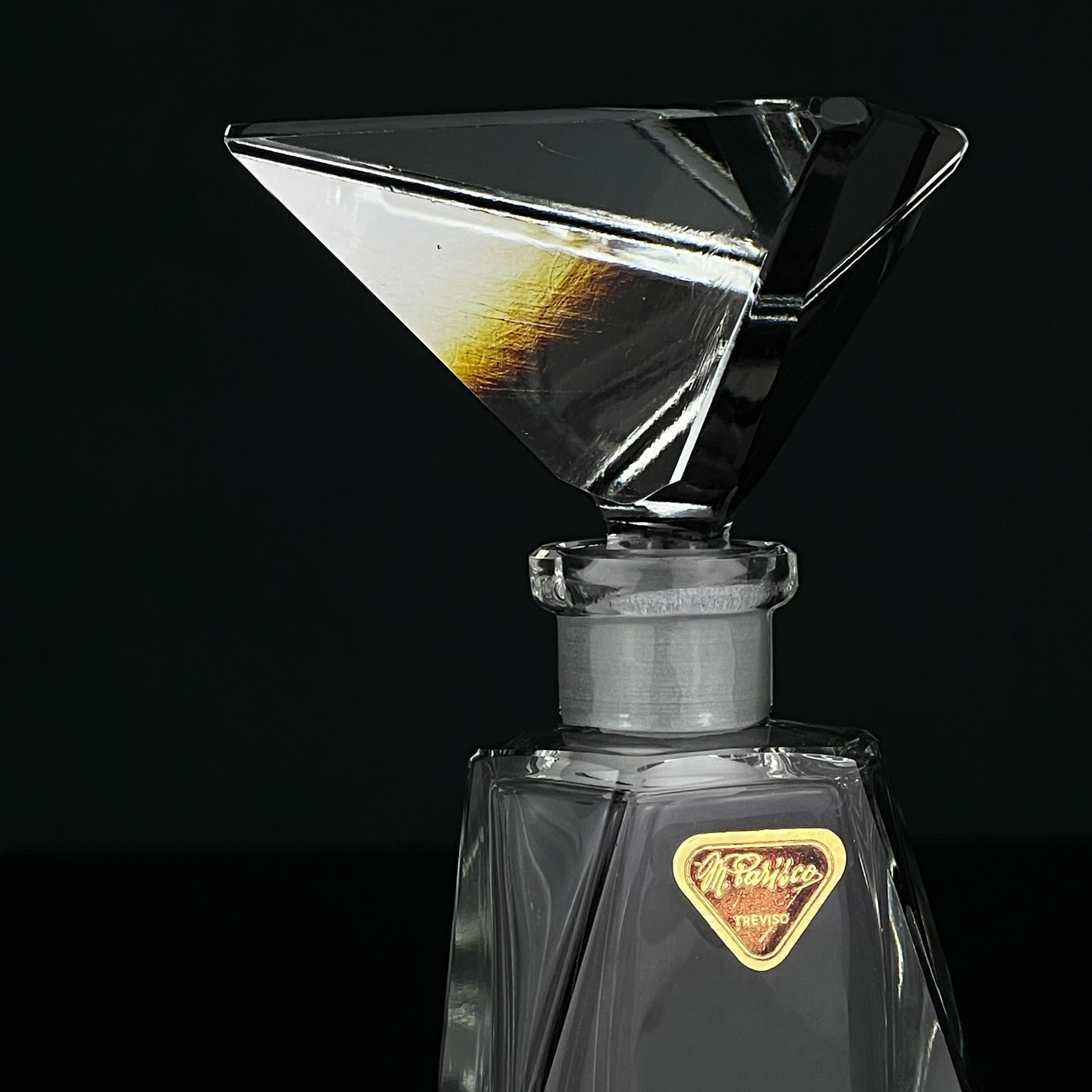 Original crystal perfume bottle by Italo Varisco for Varisco, Italy, 1960s For Sale 10