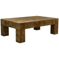 Original Cubic Pattern Brighton Coffee Table