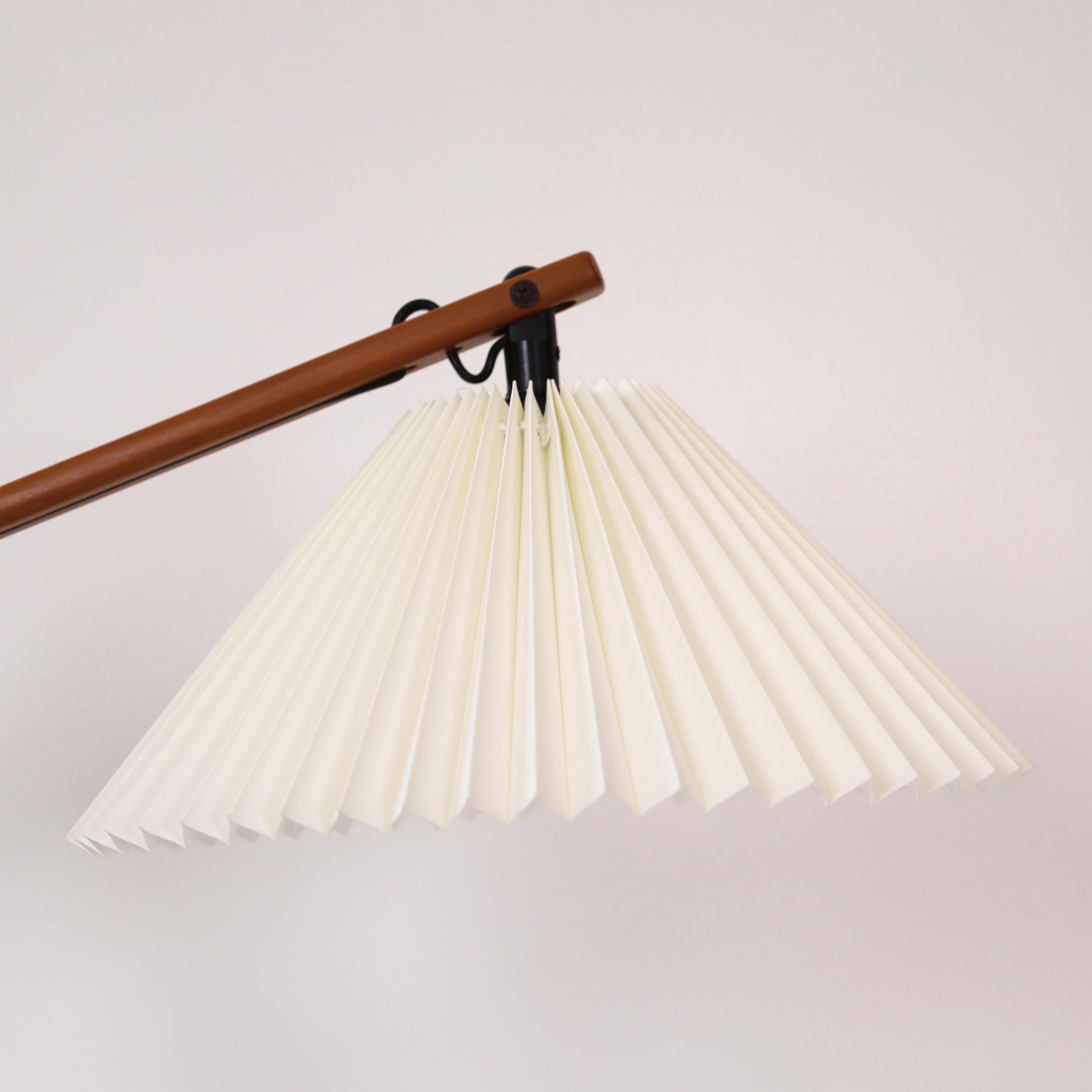 Lampe de bureau originale danoise Caprani, années 1970, Danemark en vente 4