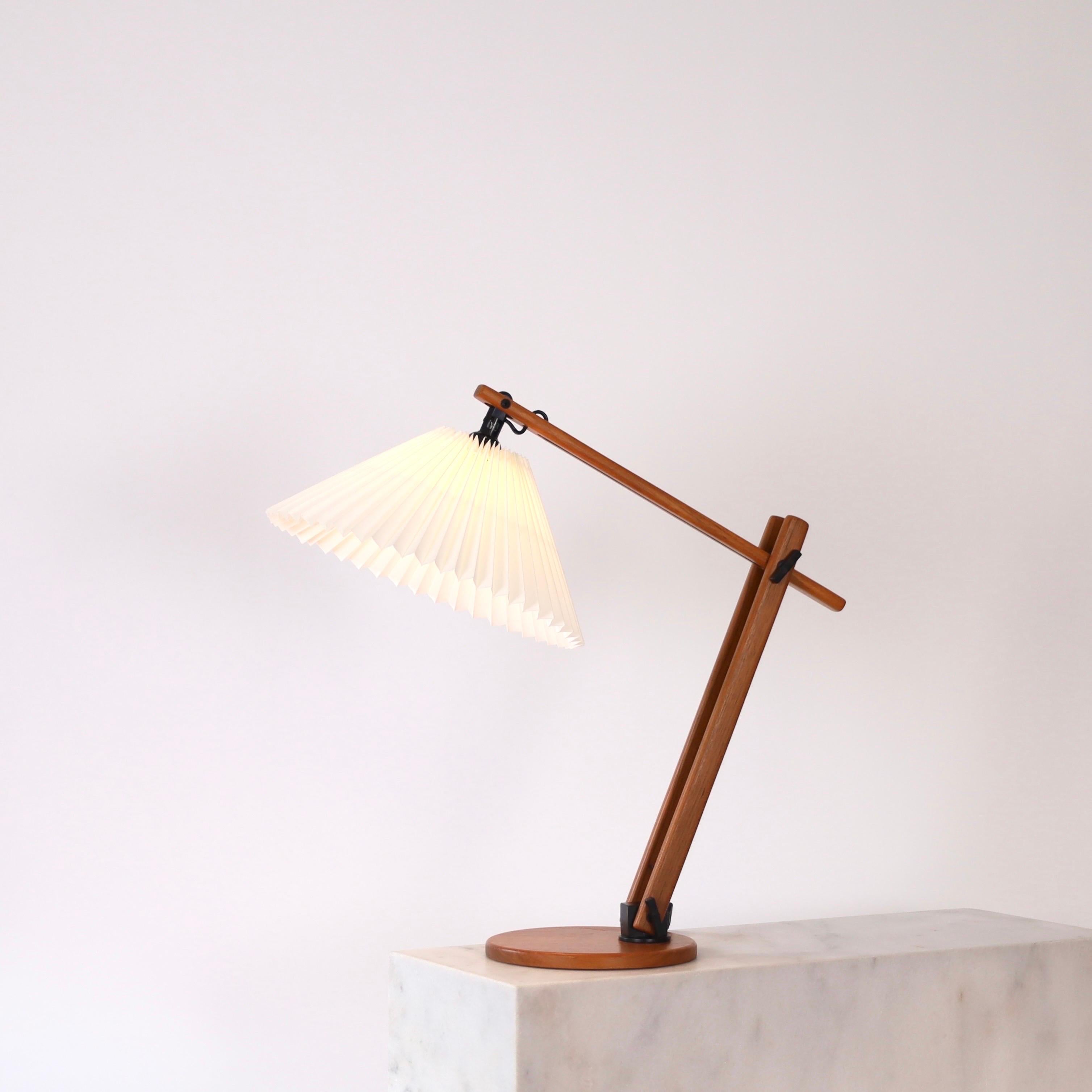 Dänische Caprani-Schreibtischlampe, 1970er-Jahre, Dänemark im Zustand „Gut“ im Angebot in Værløse, DK