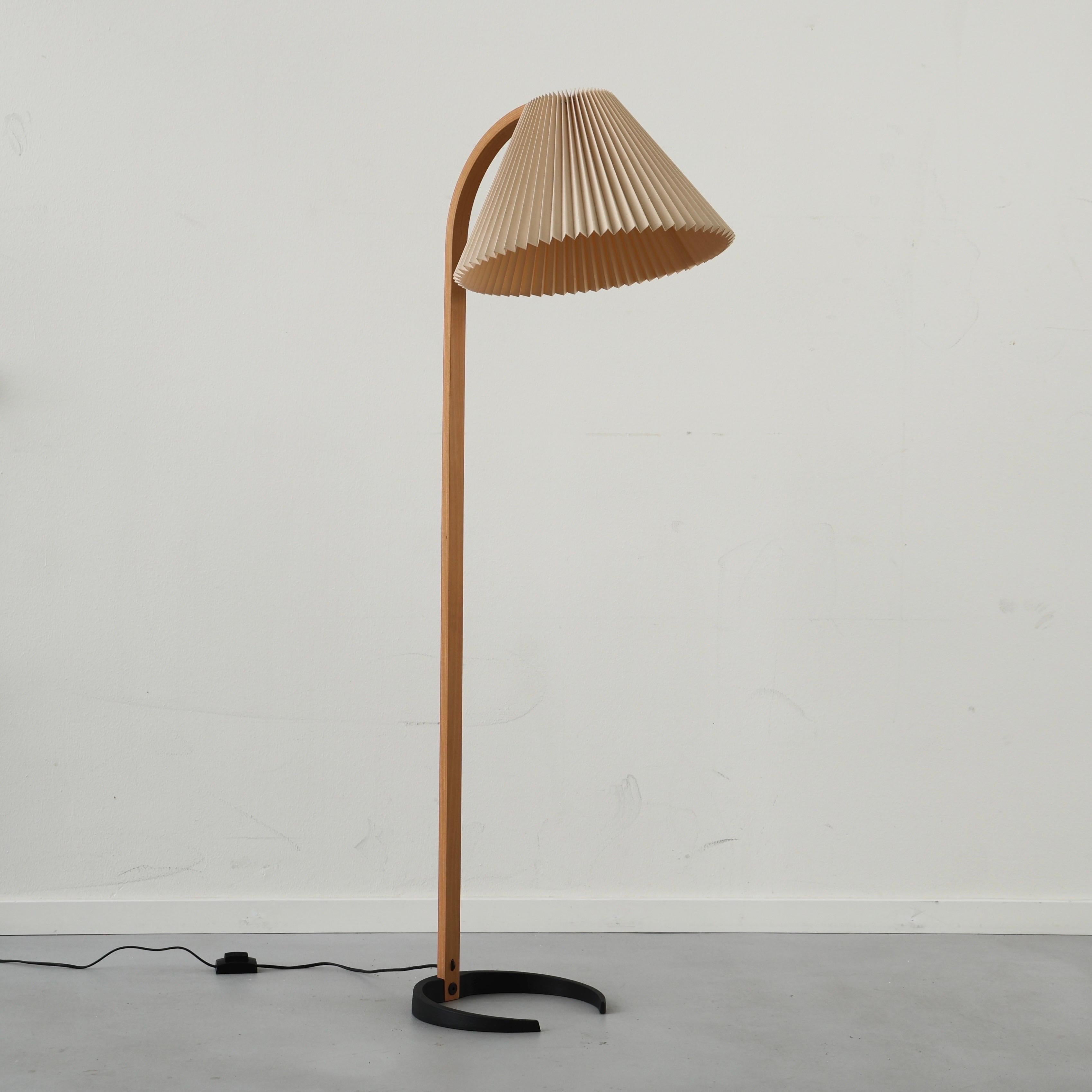 Metal Original Danish Caprani Floor Lamp, 1970s, Denmark For Sale
