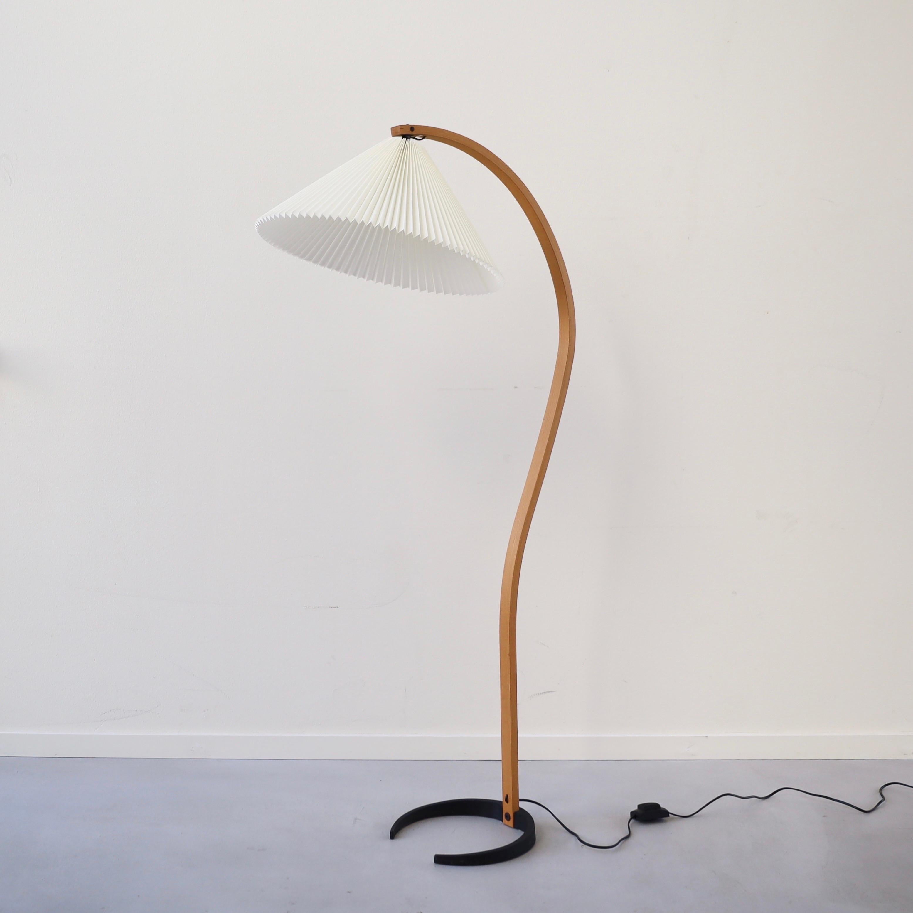 Metal Original Danish Caprani Floor Lamp, 1980s, Denmark For Sale