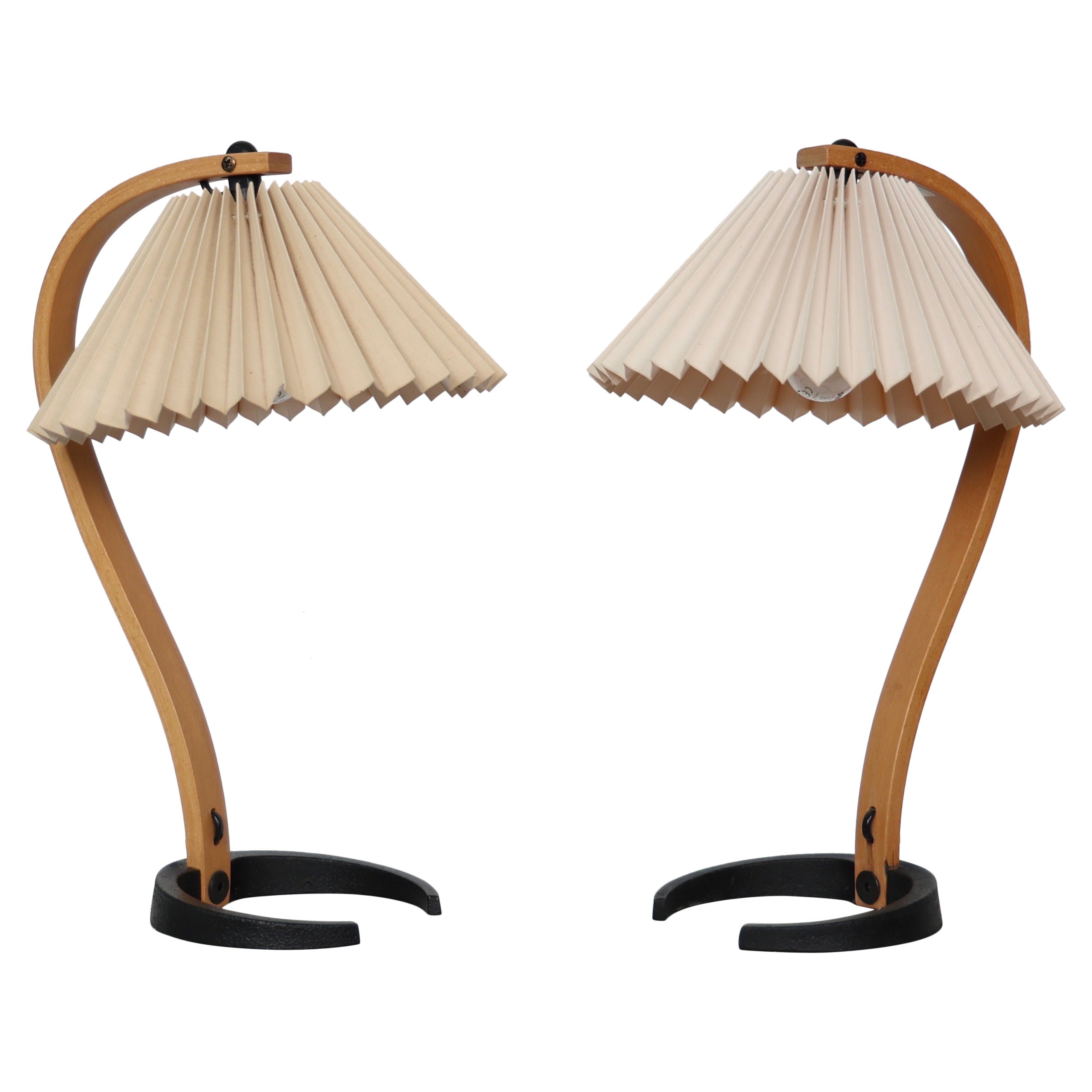 Original Danish Caprani Table Lamps, 1980s, Denmark