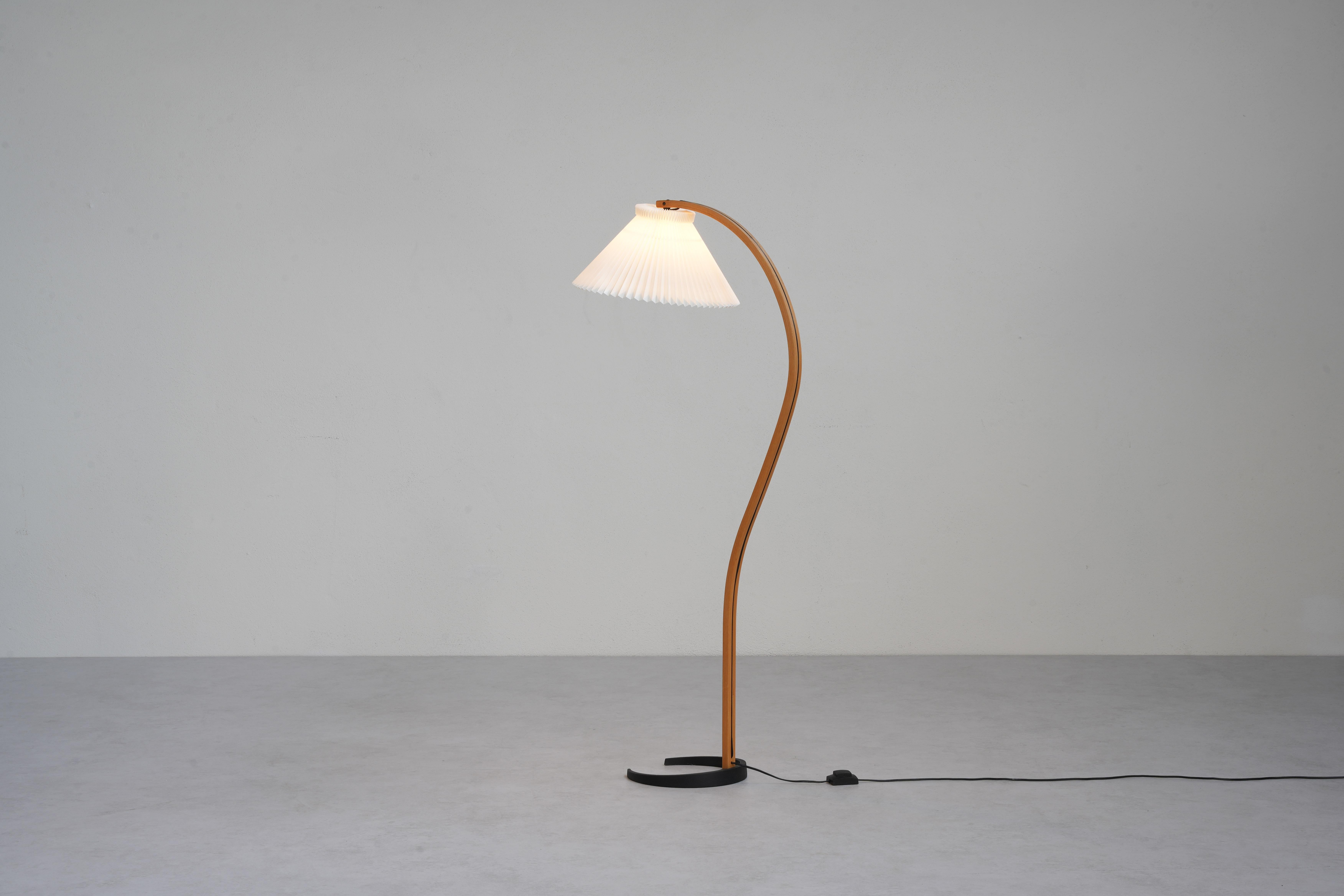 Bentwood Original Danish Floor Lamp by Mads Caprani, 1970ies