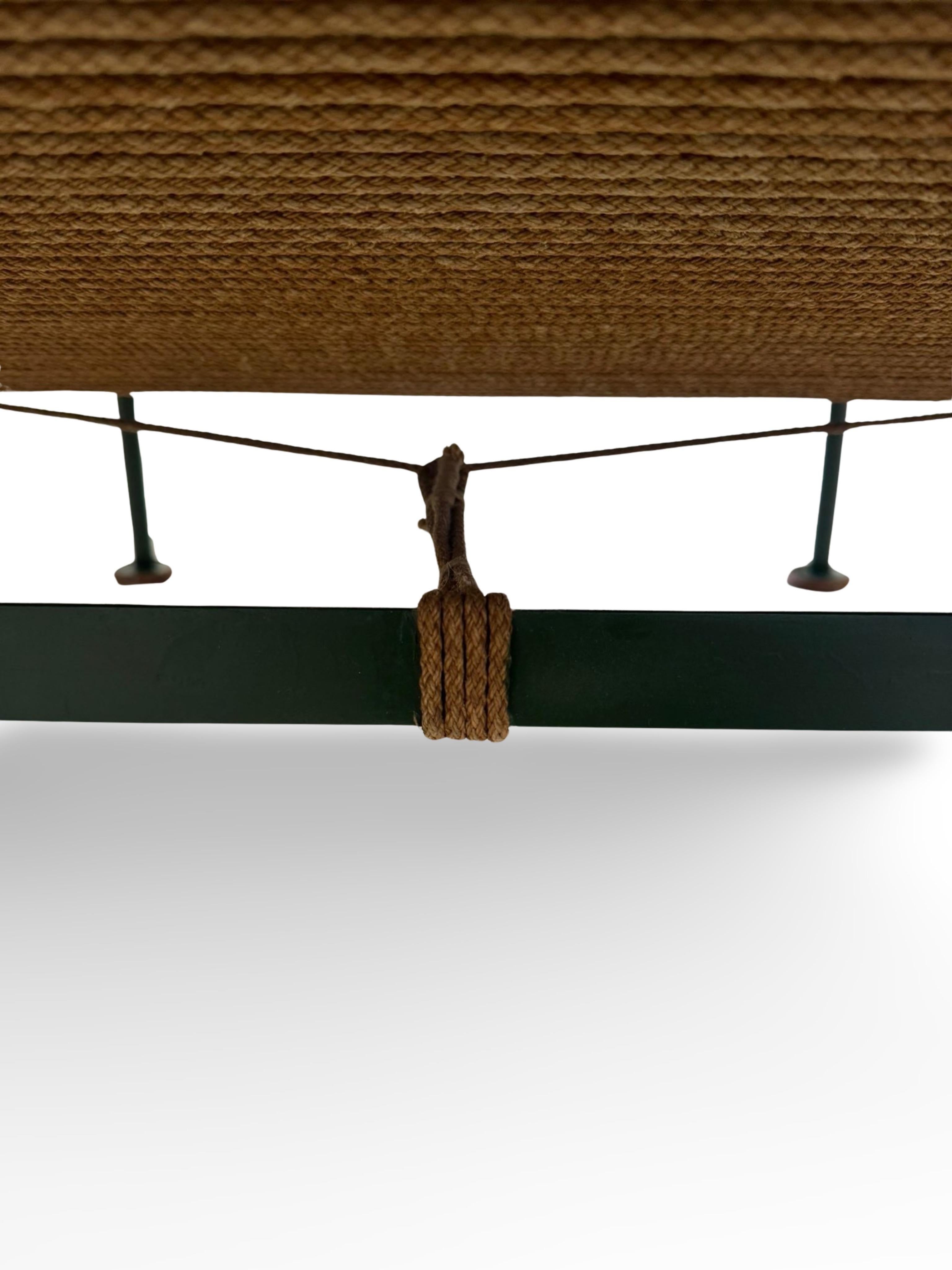 Early Danish Vintage Flag Halyard Chair designed by Hans Jørgen Wegner. 1