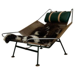 Early Danish Vintage Flag Halyard Chair designed by Hans Jørgen Wegner.