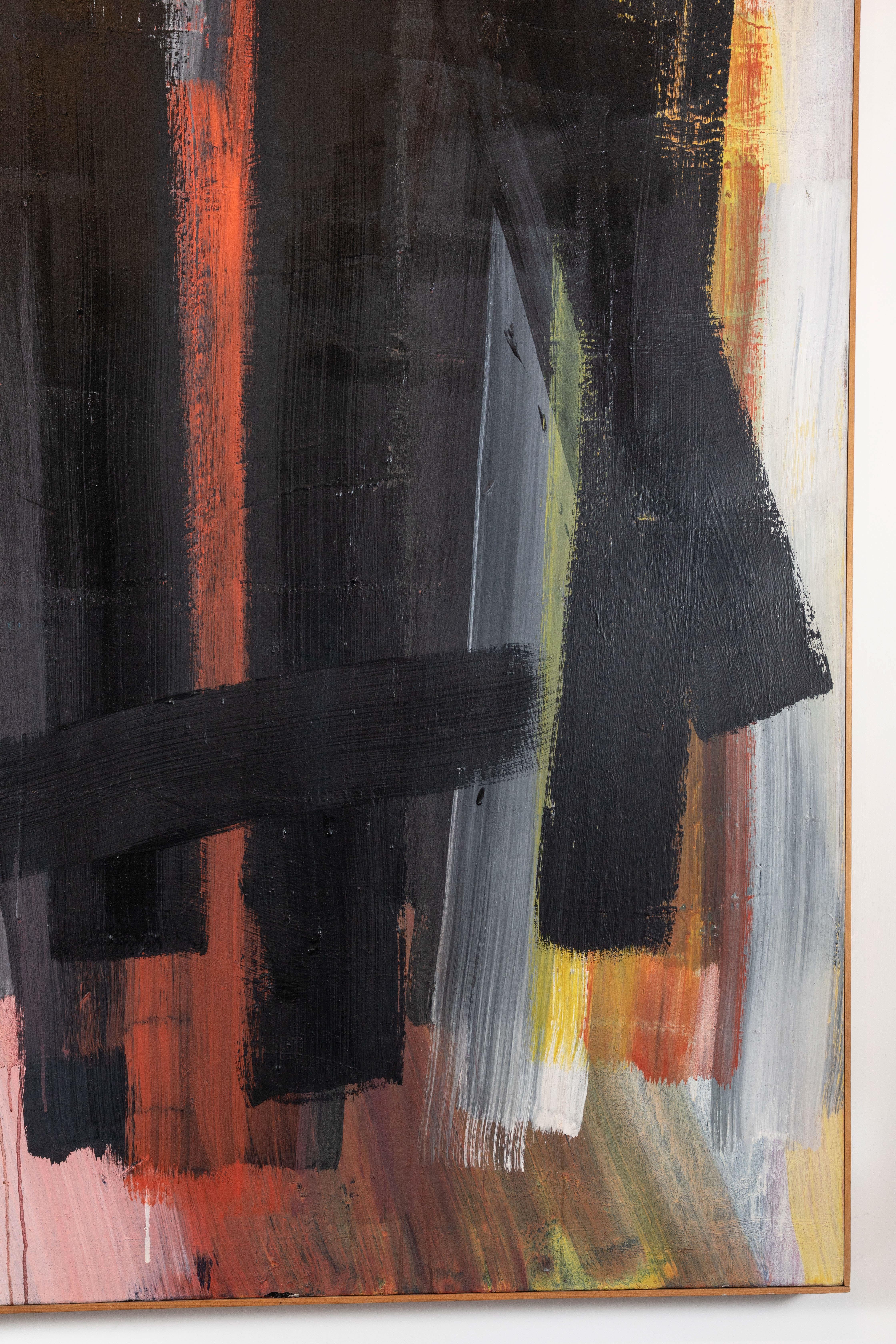 American Original, Abstract, 1963 Oil Painting