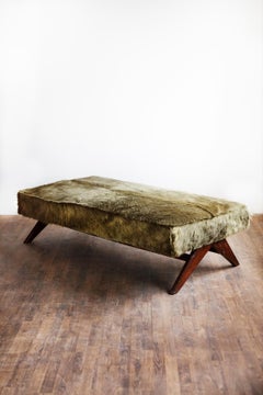 Original Daybed PJ- L-12-A by Pierre Jeanneret for Chandigarh Project, 1950s.