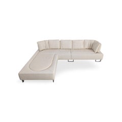 Original De Sede DS 165 Ecksofa Modular Design Couch Leder Creme