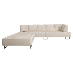 Original De Sede DS 165 Ecksofa Modular Design Couch Leder Creme