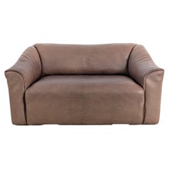 Divano Original de Sede DS 47, a due posti, in pelle, design, Braun