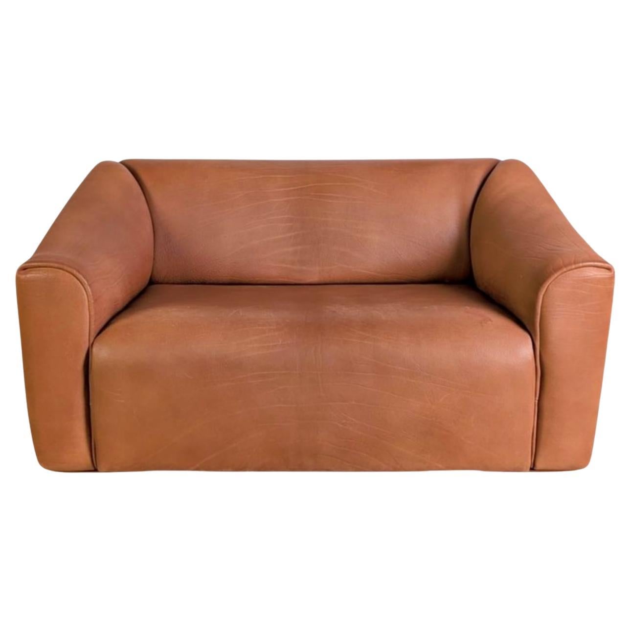 Original de Sede DS 47 Zweisitzer Sofa Design Couch Dickleder