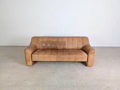 Original de Sede DS44 Dreisitzer Büffelleder Sofa Couch