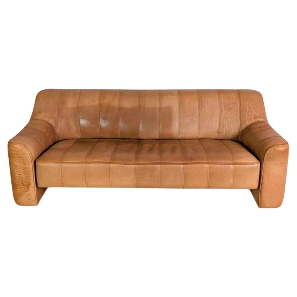 Original de Sede DS44 Dreisitzer Büffelleder Sofa Couch