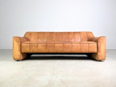 Original de Sede DS44 Dreisitzer Büffelleder Sofa Design Couch