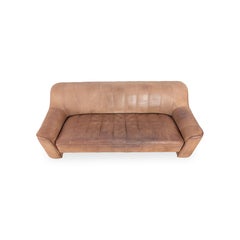 Original de Sede DS44 Dreisitzer Büffelleder Sofa Design Couch