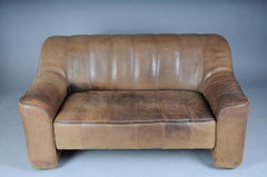 Original de Sede DS44 Two-Seater Buffalo Leather Sofa No.2