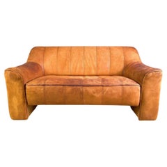 Original de Sede DS44 Zweisitzer Büffelleder Sofa Design Couch