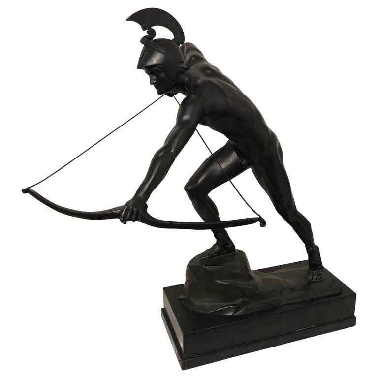 Original Deco Roman Archer by Otto Schmidt Hofer at 1stDibs