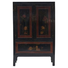 Antique Original Decorated Cabinet, from Fujian Province 1860 - 1880