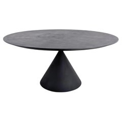 Original Desalto Clay Concrete Design Esstisch, rund, Marc Krusin