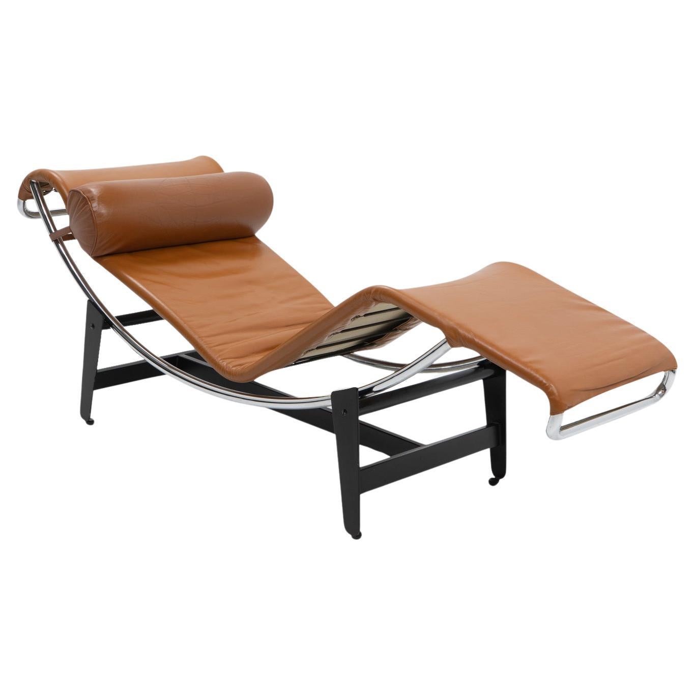 Chaise Longue di design originale 2072 / B306 (LC4) di Wohnbedarf Svizzera, anni '50