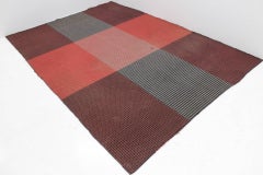 Tapis géométrique au design original d'Antonín Kybal, vers les années 1940