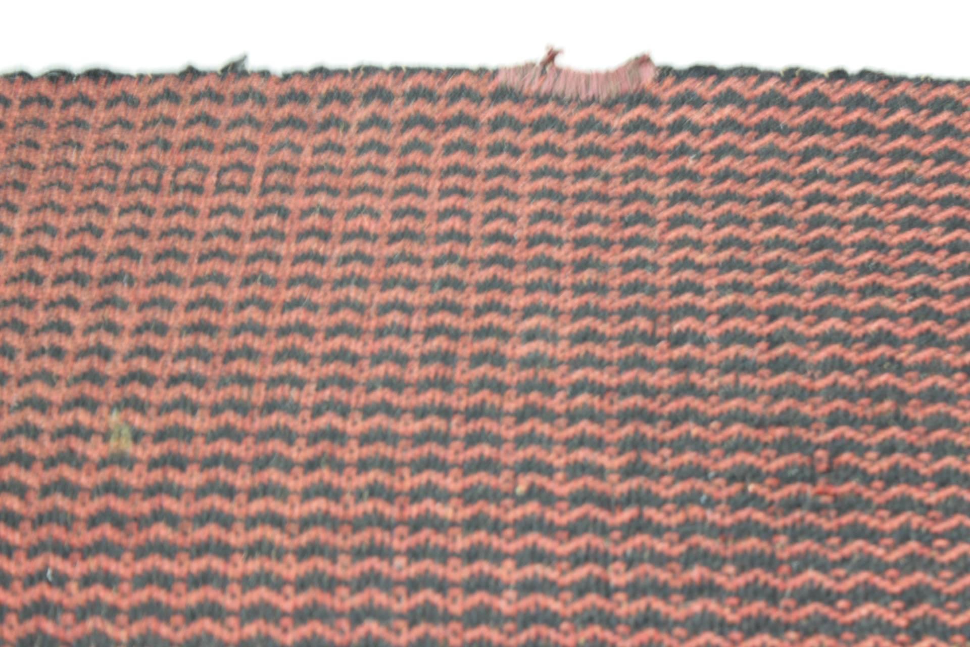 Czech Original Design Geometric Carpet by Antonín Kybal, circa 1940s For Sale