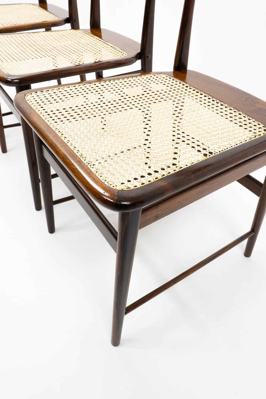 Original Design Sergio Rodrigues, Lucio Chairs for OCA Brazil, 1950s For Sale 6