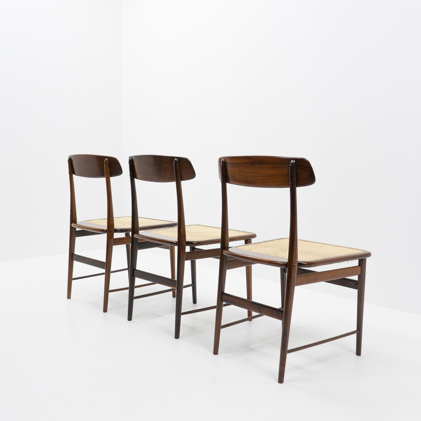 Original Design Sergio Rodrigues, Lucio Chairs for OCA Brazil, 1950s In Good Condition For Sale In Renens, CH