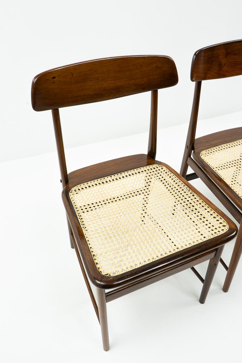 Original Design Sergio Rodrigues, Lucio Chairs for OCA Brazil, 1950s For Sale 1