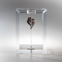 Original Design, Space Box, Chinge Meteorite in Acrylic Box