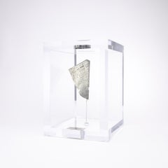 Original Design, Space Box, Russian Seymchan Meteorite in Acrylic Box