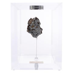 Original Design, Space Box, Russian Seymchan with Olivine Meteorite