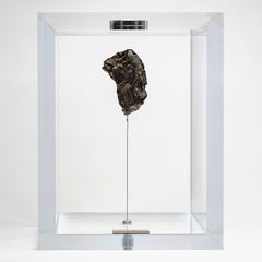 Original Design, Space Box, Russian Sikhote Alin Meteorite in Acrylic Box