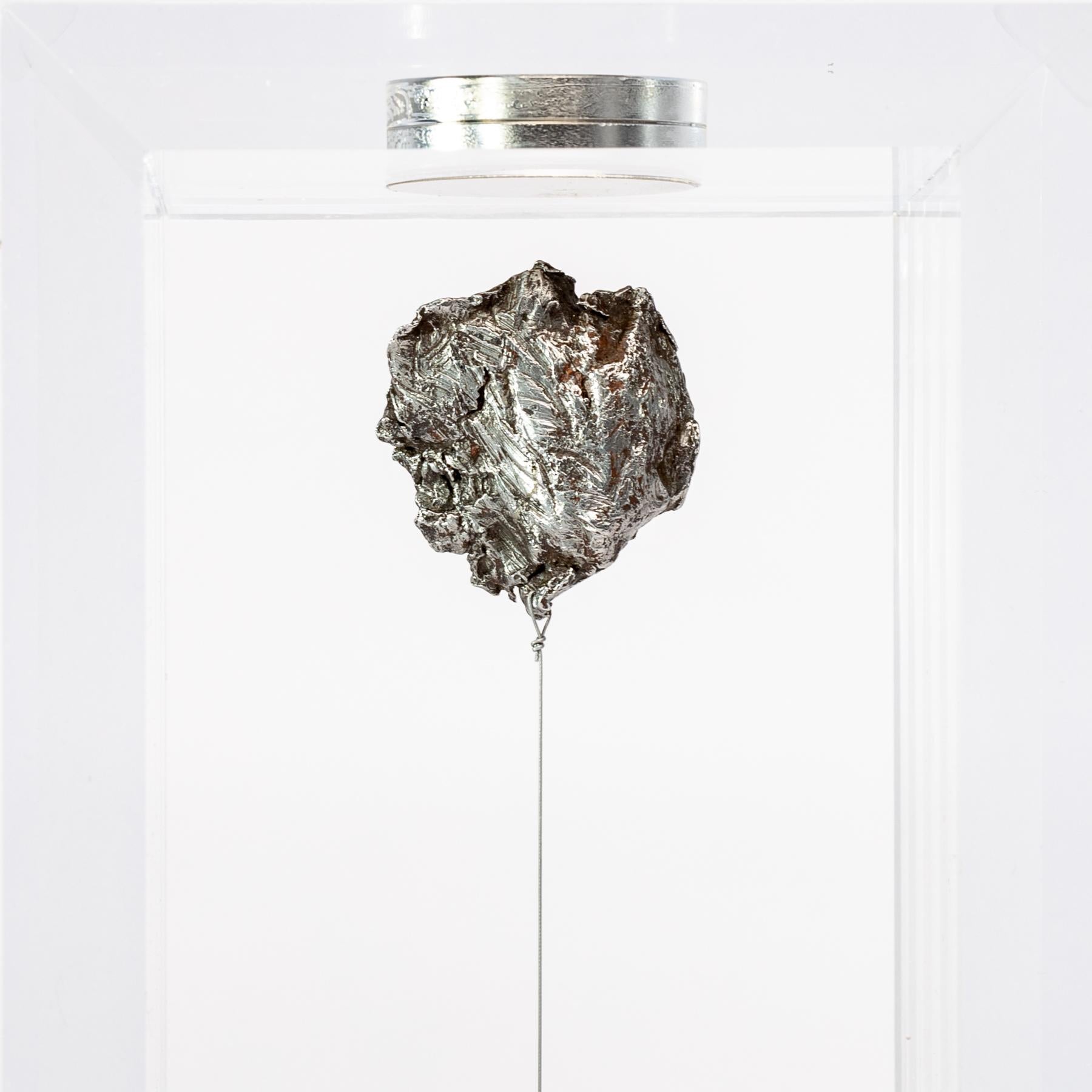 Original Design, Space Box, Russian Sikhote Alin Meteorite in Acrylic Box 3