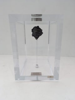 Original Design, Space Box, Sikhote Alin Meteorite iin Acrylic Box