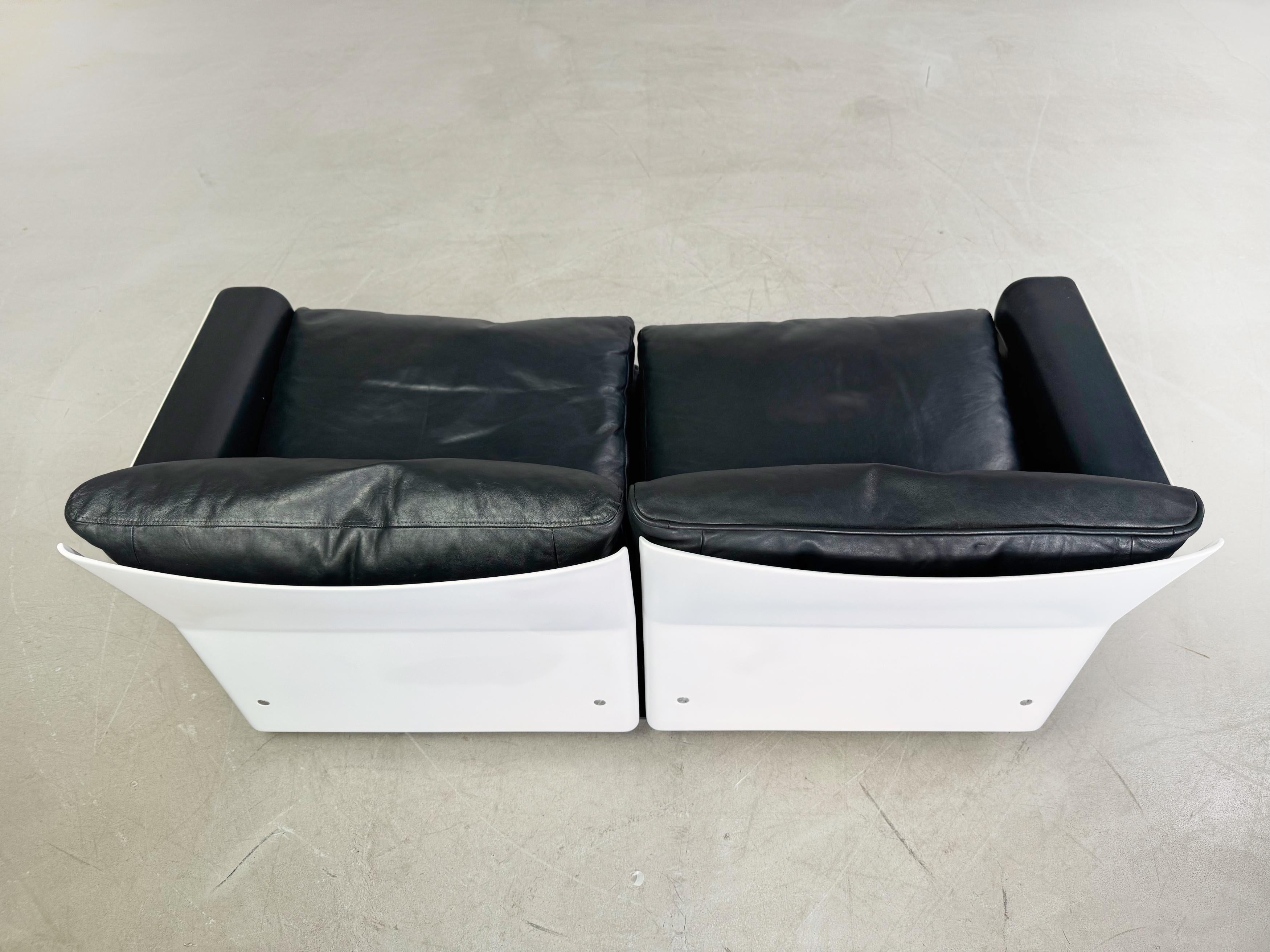 Original Dieter Rams Zweisitzer Sofa Vitsoe RZ 620 Bauhaus For Sale 2