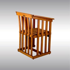 Doc. original. Secesión de Viena Hans Vollmer y Prag Rudniker Fabricación de mimbre